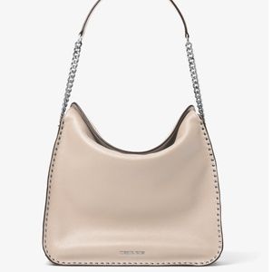 NWT Michael Kors Astor Large Cement Stud Bag